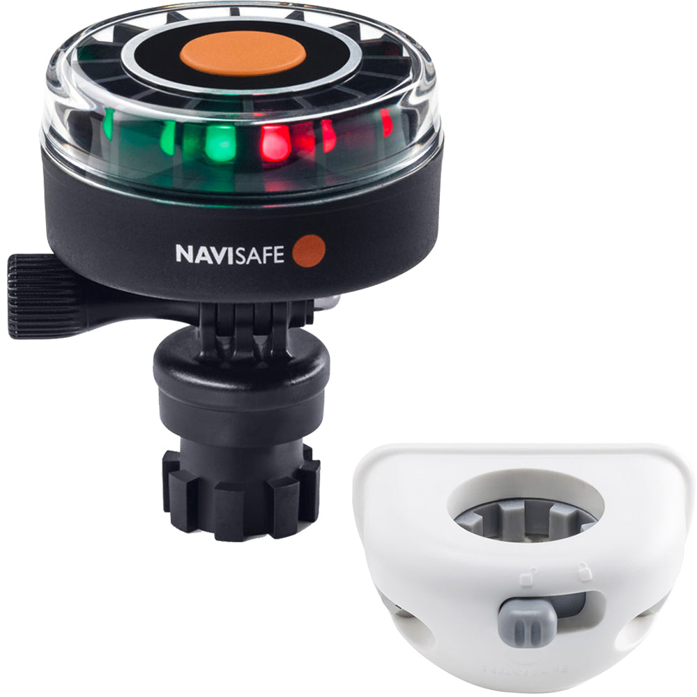 Navisafe Navilight 2NM Tricolor wNavimount Base Vertical Mount White 340KIT6